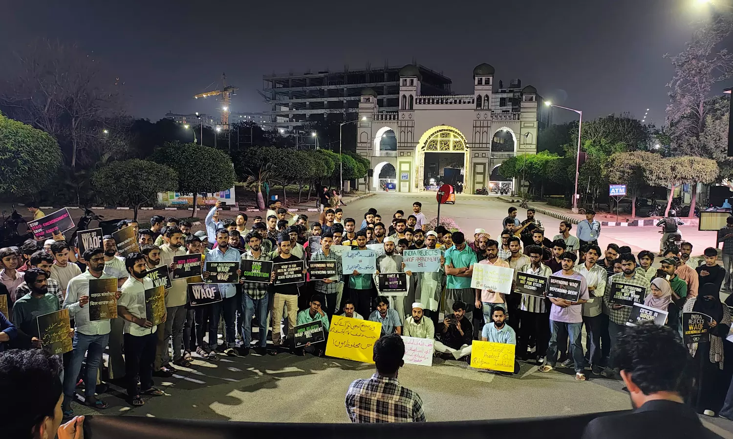 Manuu protests Waqf Amendment Act