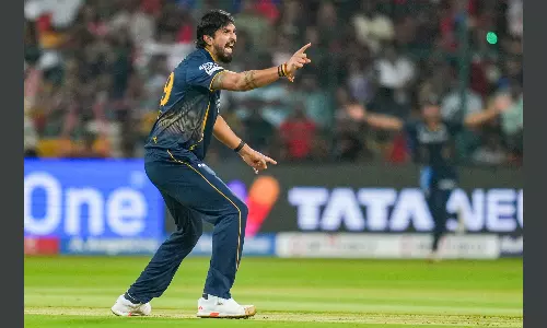 IPL 2025: Ishant Sharma fined for code of conduct breach against SRH IPL 2025: Ishant Sharma fined for code of conduct breach against SRH