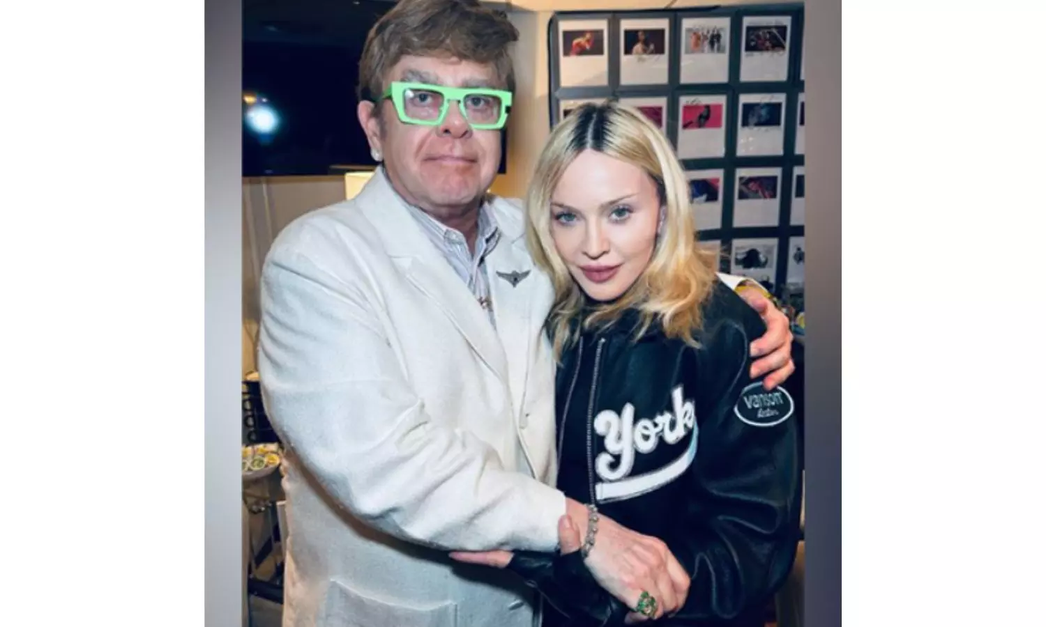 Madonna, Elton John end decade-long feud Madonna, Elton John end decade-long feud