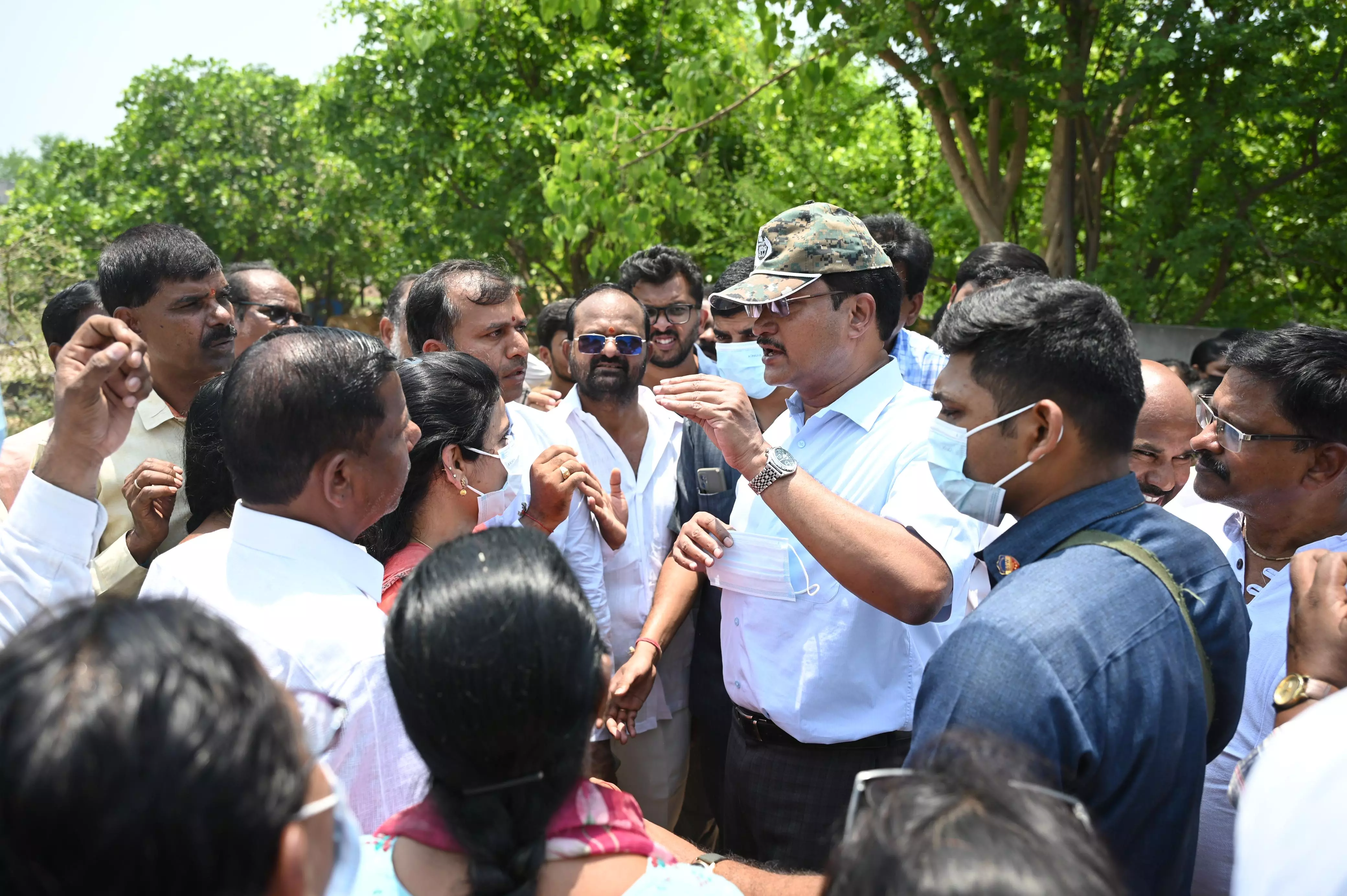 Ramky Under Fire for Dumping Waste in Graveyard