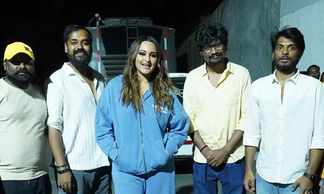 Sonakshi Sinha Wraps Shoot for Her First Telugu Film Jatadhara