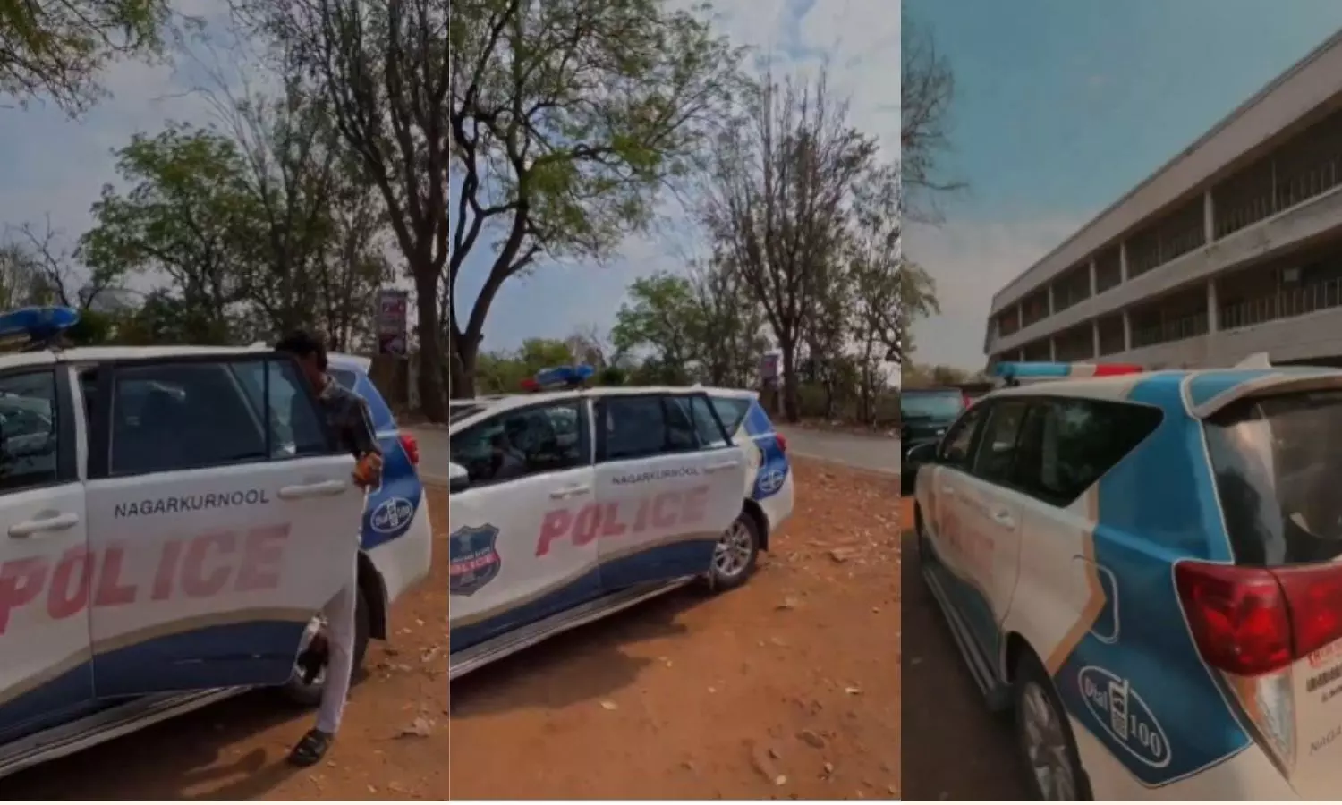 Viral Video Shows Youngsters Making Reels with Police Patrolling Vehicle
