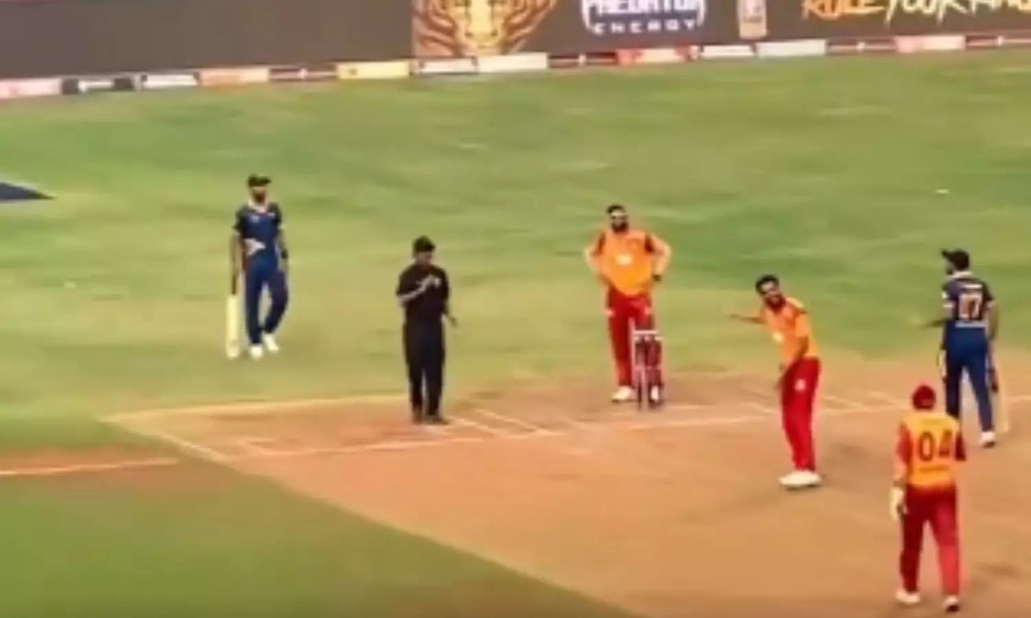 Watch: Bowlers wild throw downplays fielders stunning effort, video sparks laugh fest online