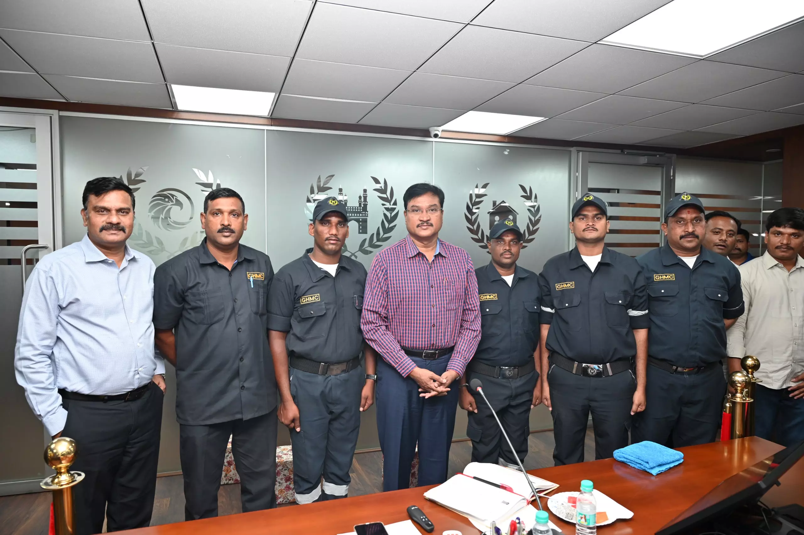 HYDRAA commissioner appreciates DRF team HYDRAA commissioner appreciates DRF team