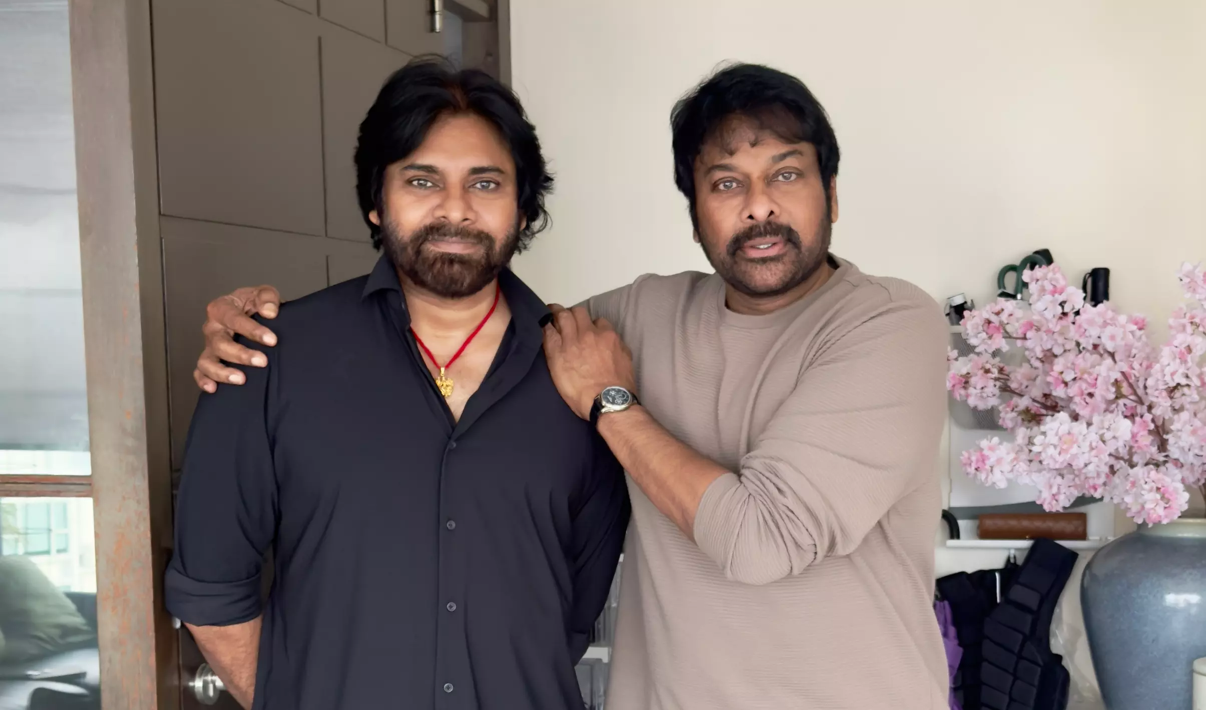 Mark Shankar is Back Home and Recovering Well: Megastar Mark Shankar is Back Home and Recovering Well: Megastar