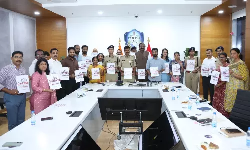 Anand launches poster for 2nd stree summit