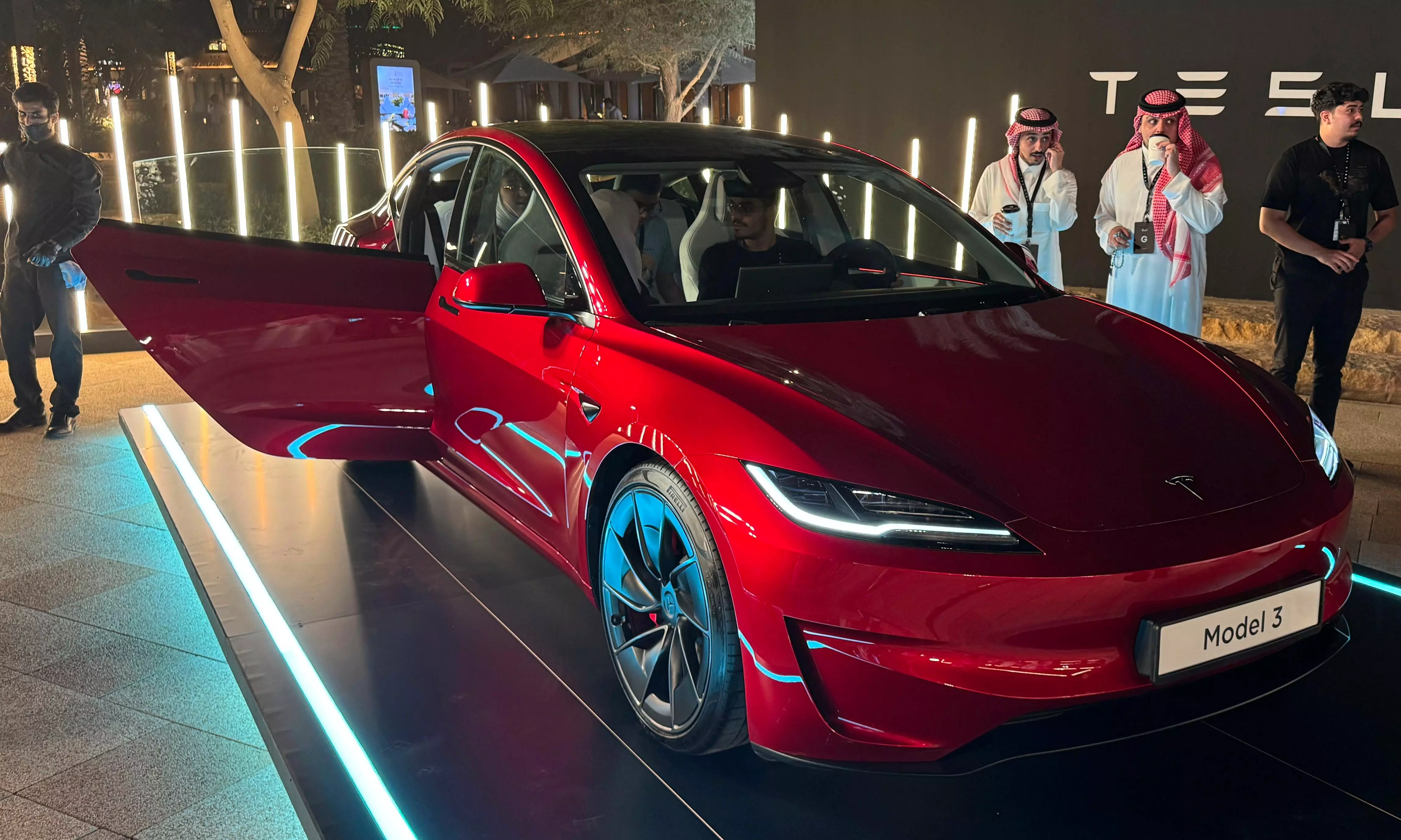 Tesla opens first showroom in Saudi Arabia Tesla opens first showroom in Saudi Arabia