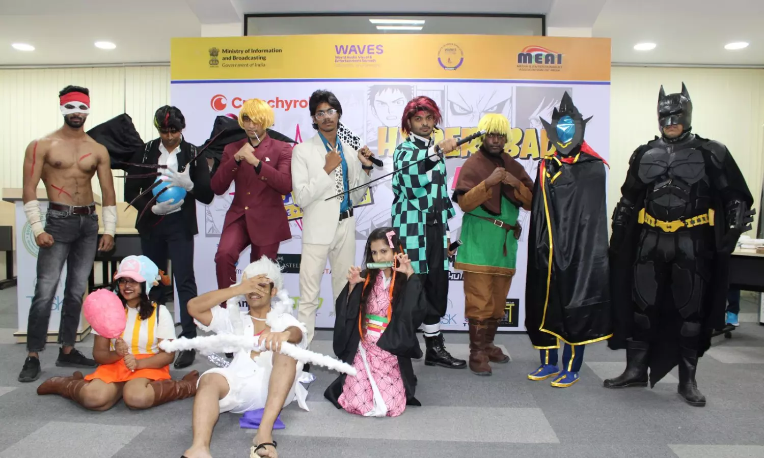 Anime, manga, web toon, cosplaying contests see huge participation