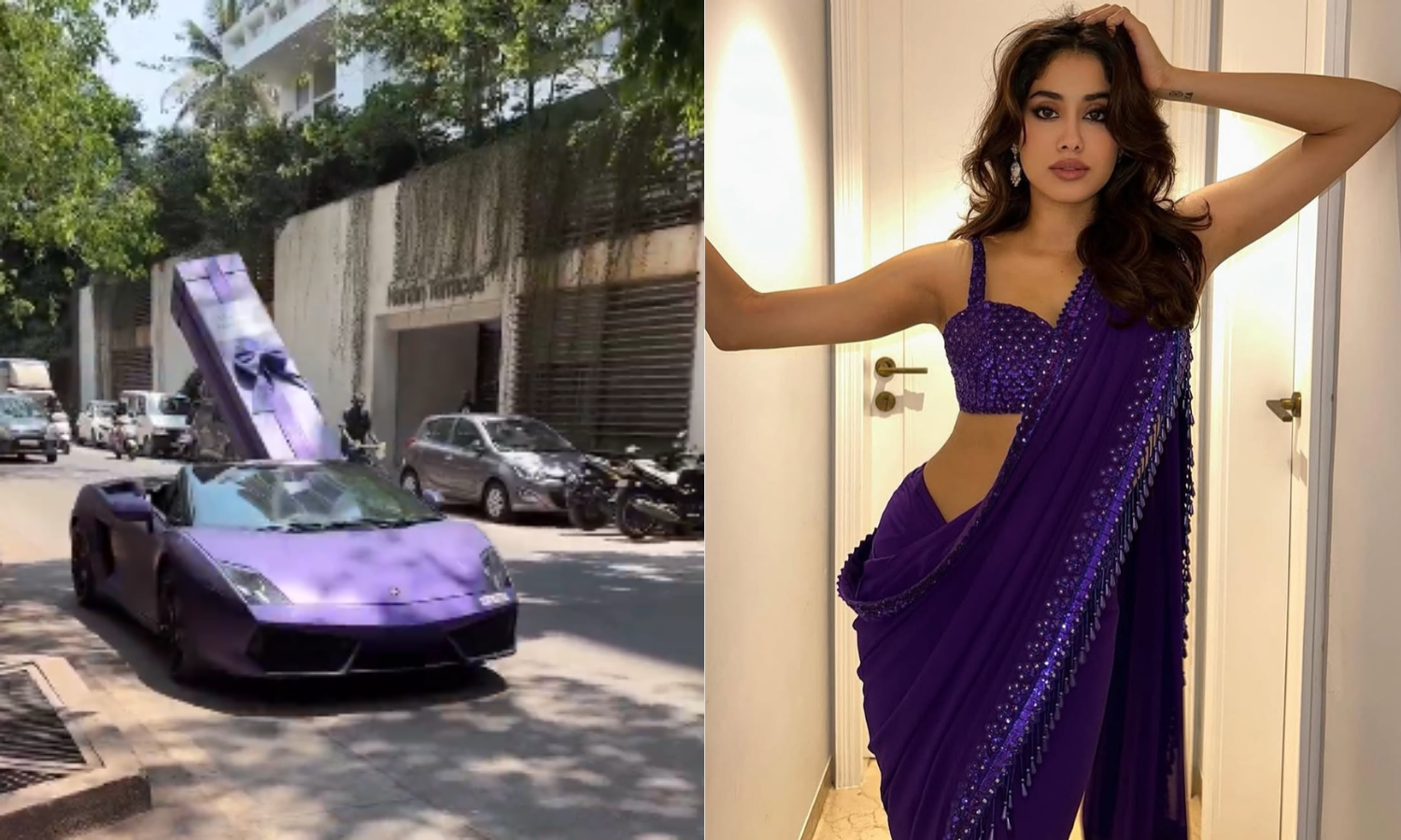 Janhvi Kapoor will get lilac Lamborghini price Rs 4.5 cr as present from bestie