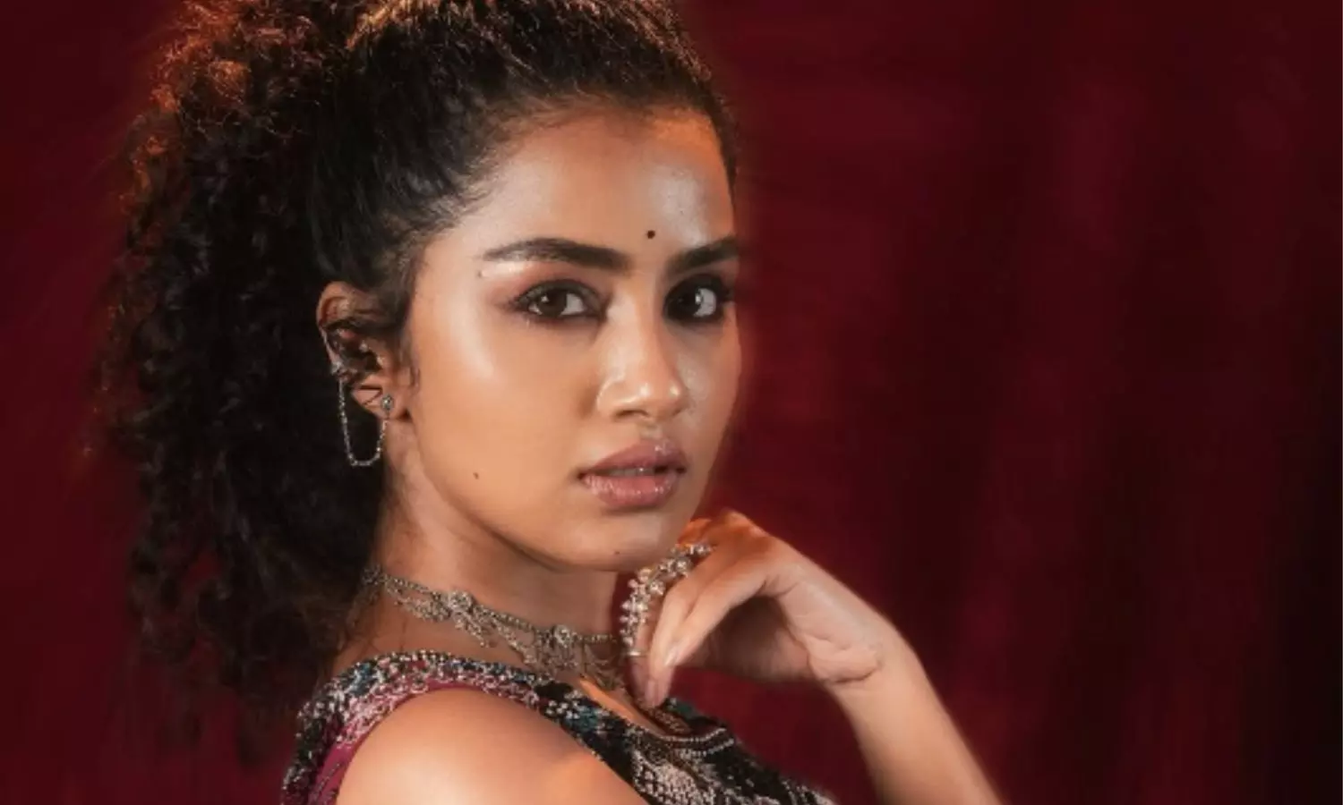 Anupama Parameswaran in Embellished Ensemble