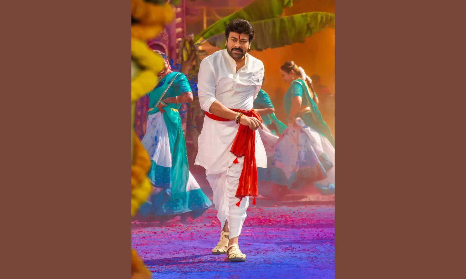 Soul-Stirring Song Raama Raama from Vishwambhara Out