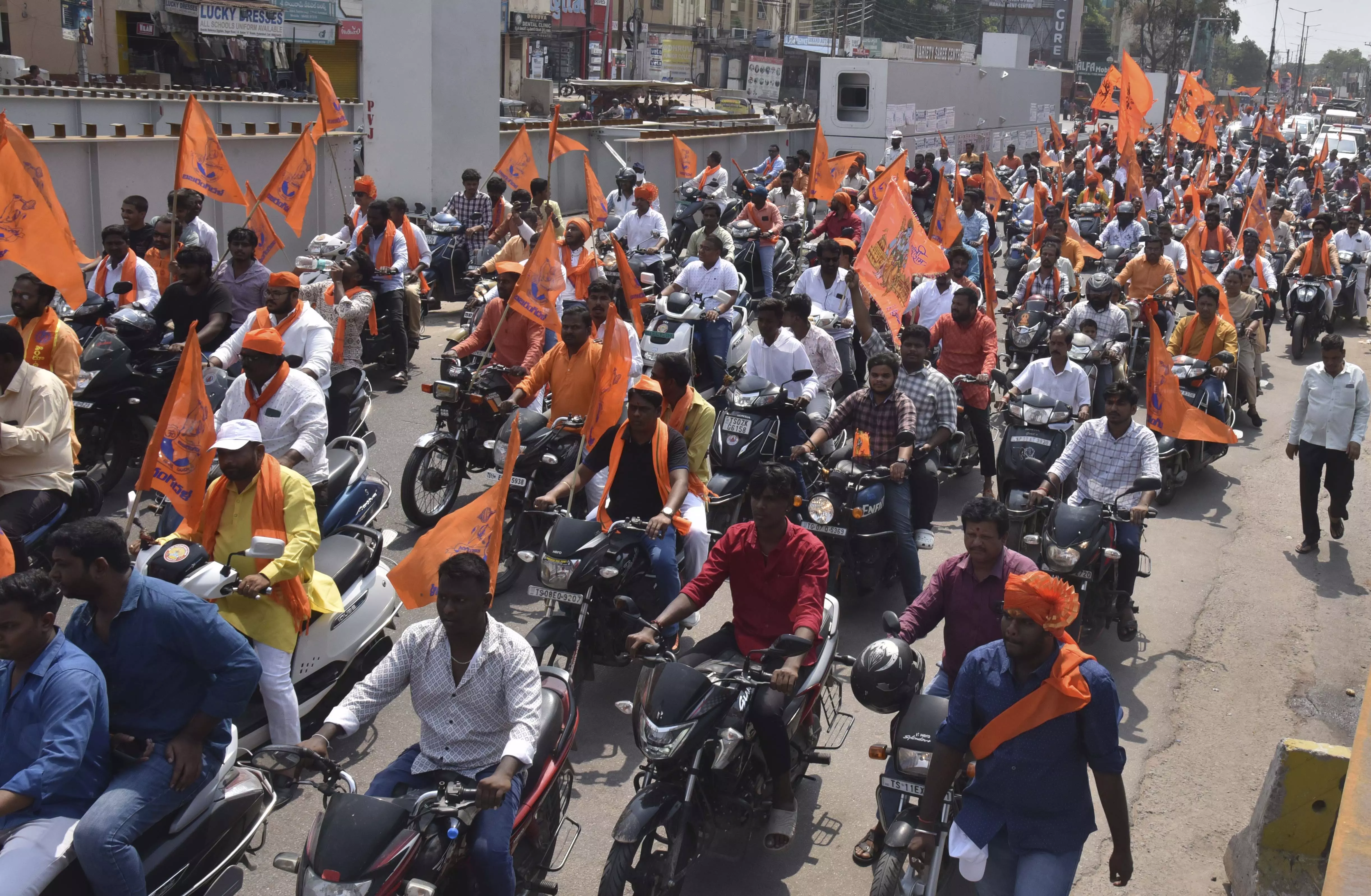 Shobha Yatra, Temple Rituals Mark Hanuman Jayanti in Hyderabad