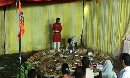 Jabalpur Temple Celebrates Hanuman Jayanti with 56-Dish Maha Thali