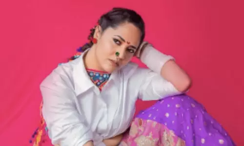 Anasuya Bharadwaj in Vibrant Ethnic Ensemble