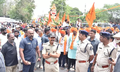 Grand Hanuman Jayanti Fete in Kondagattu