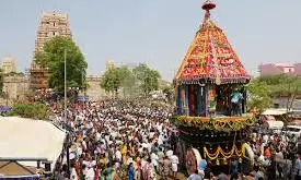 Grand Rathotsavam held at Vontimitta