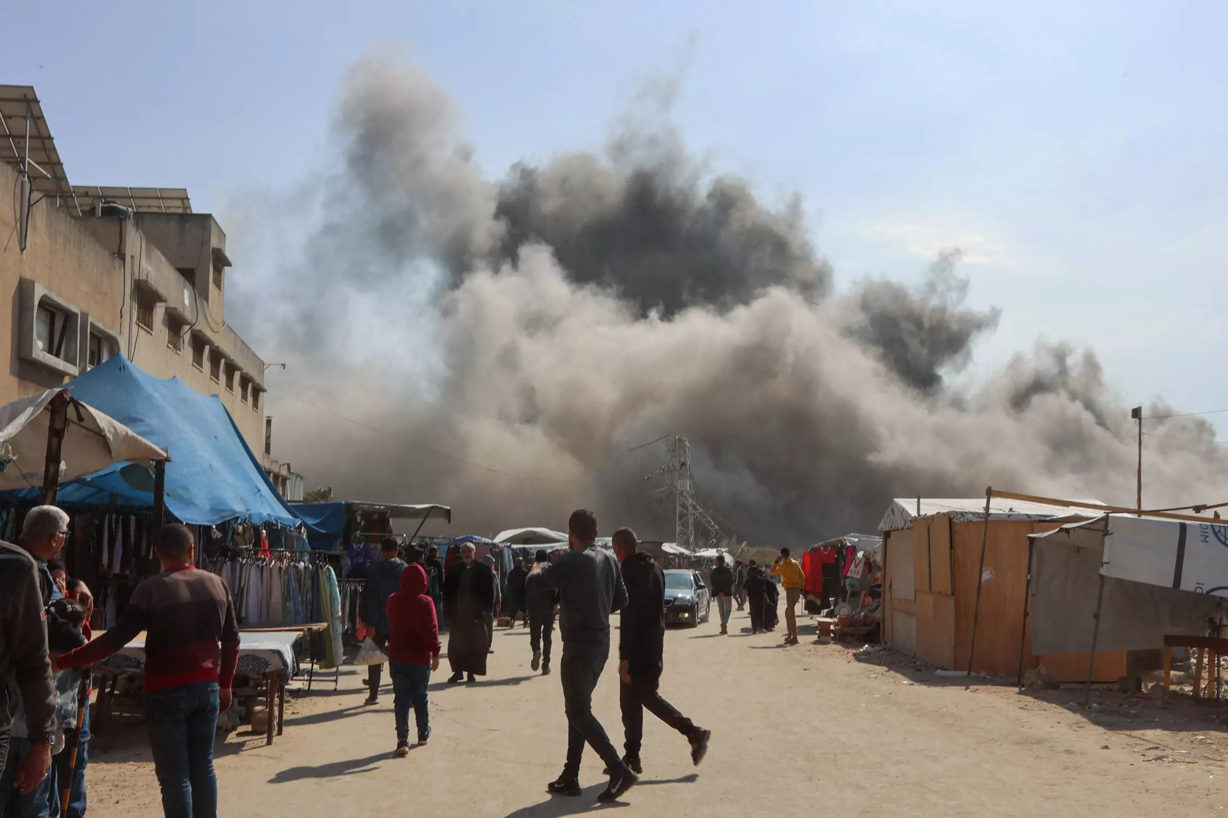 Israel Intensifies Strikes Across Gaza, Hits Hospital on Palm Sunday Israel Intensifies Strikes Across Gaza, Hits Hospital on Palm Sunday
