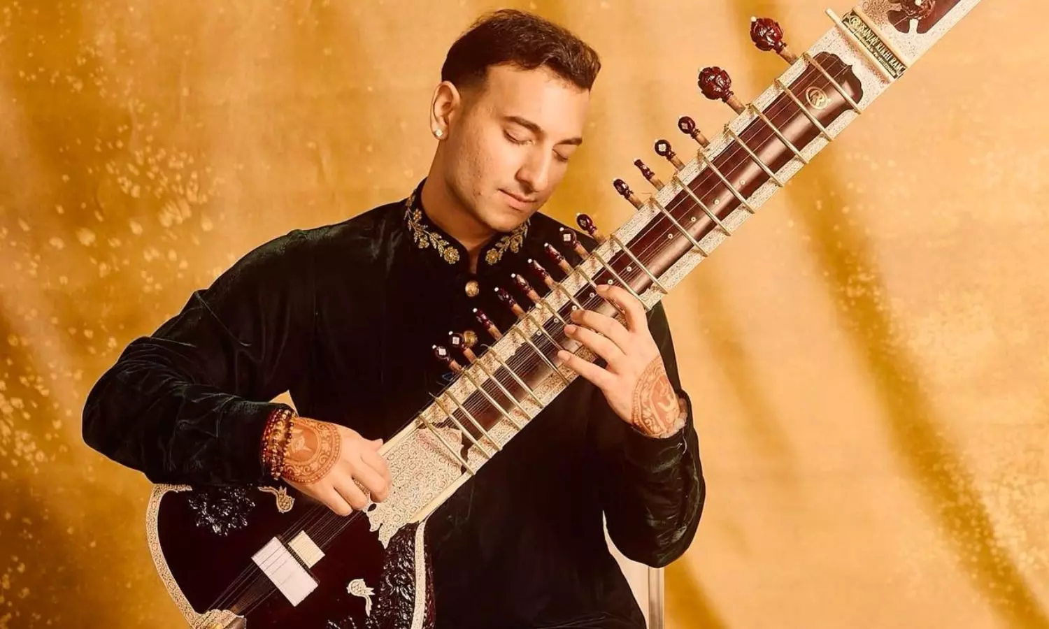 Rishab Sharmas Sitar Tour for Mental Health Gains Bollywood Fans
