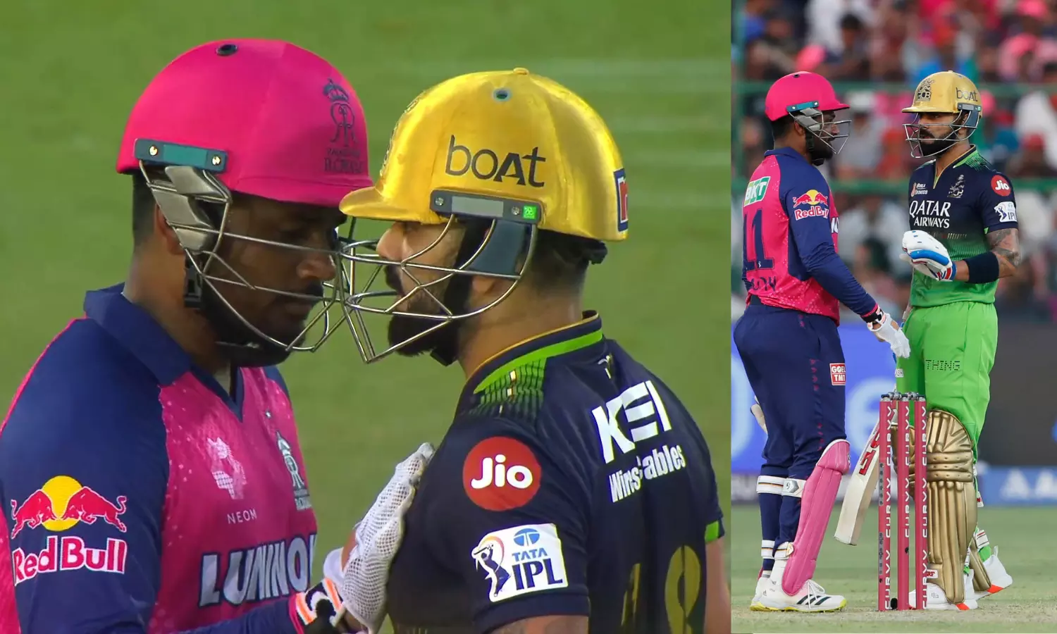 IPL 2025: Kohli Asks Samson To Check Heart Beat After Running Double, Sparks Concerns IPL 2025: Kohli Asks Samson To Check Heart Beat After Running Double, Sparks Concerns