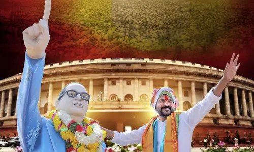 Telangana Guv, CM, Union Ministers Pay Tributes To BR Ambedkar