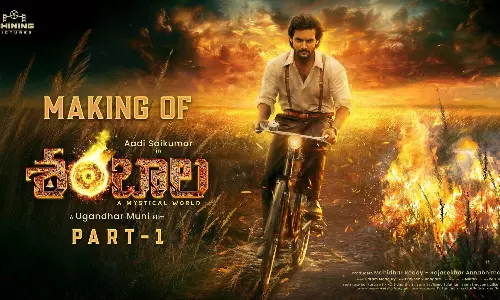 Making Video: Aadi Saikumars Shambhala Weaves a Thrilling Tale Across Three Eras