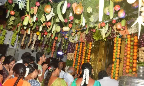 Vishu celebrated with Vishukkani Darshanam