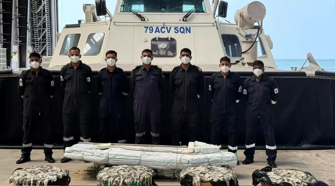 Indian Coast Guard Seizes 145 Kg of Sea Cucumbers Worth Rs 58 Lakh in Tamil Nadu