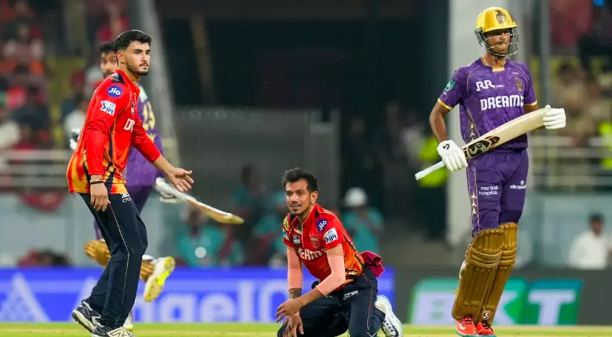 Punjab Kings Beat Kolkata Knight Riders by 16 Runs Punjab Kings Beat Kolkata Knight Riders by 16 Runs