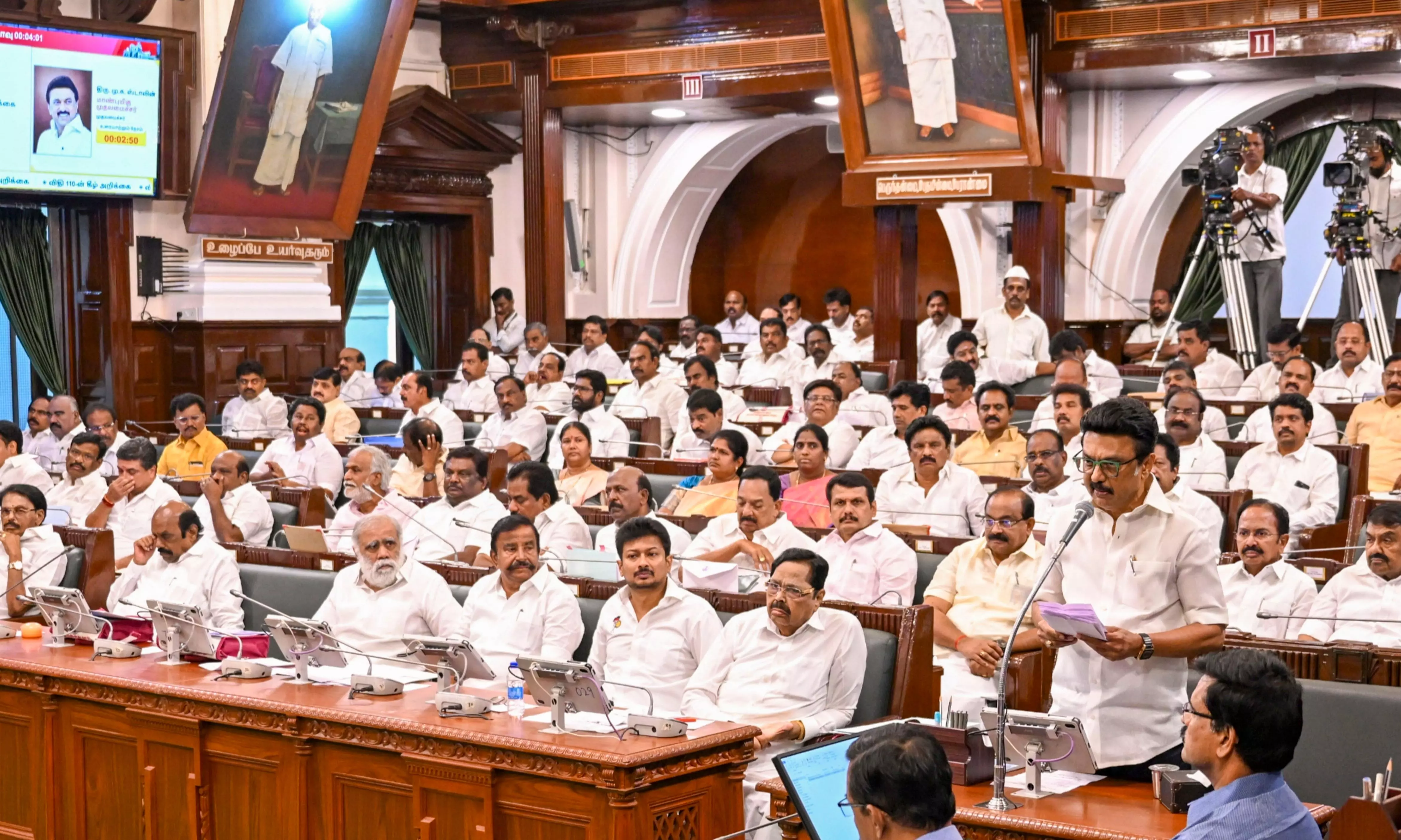 Stalin Moves Bills for Nominating Differently Abled Persons to Local Bodies Stalin Moves Bills for Nominating Differently Abled Persons to Local Bodies