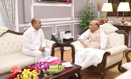 Bandi Seeks Centre Aid For Spiritual Tourism, Sainik School In Telangana