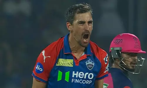 Steely Starc takes DC to Super Over win against RR