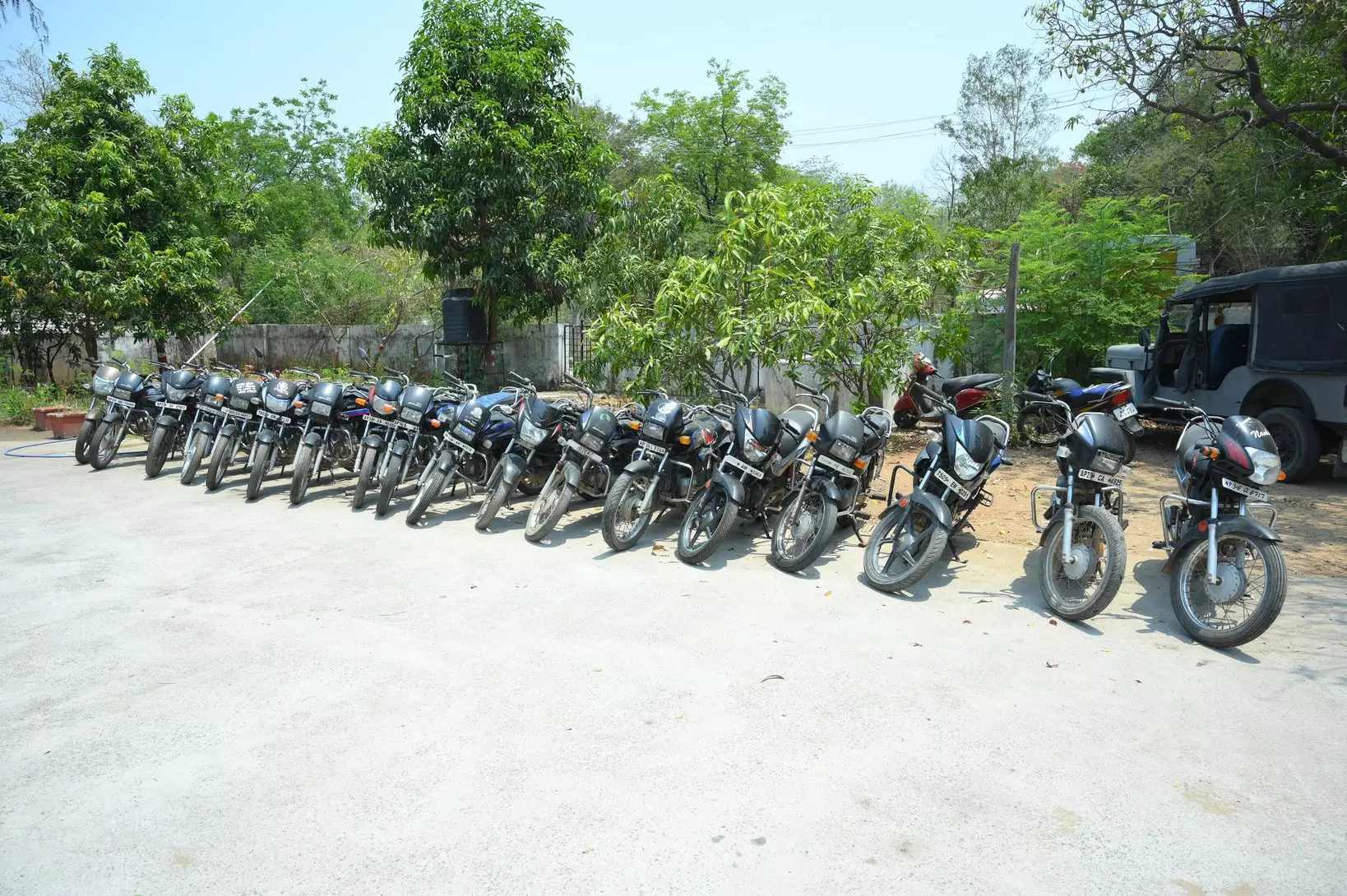 18 Stolen Bikes Seized from Person in Warangal