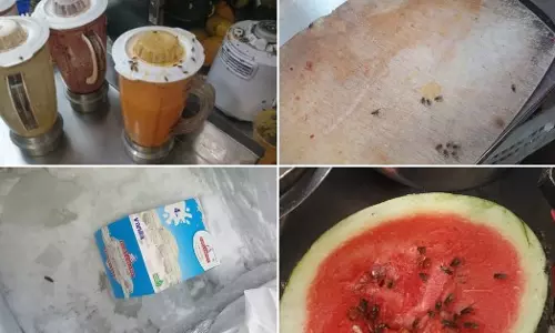 Food Inspectors Raid Ameerpet KGN Juice Centre
