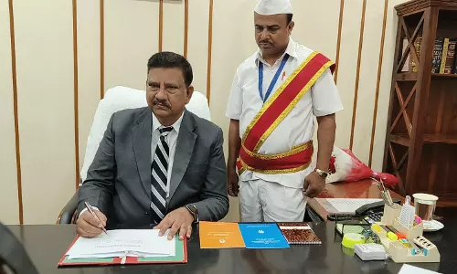 Justice Shameem Akther Assumes Charge As Chairperson Of Telangana Human Rights Commission