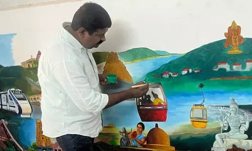 Vizag Artist’s Millet Art Heads to Vatican