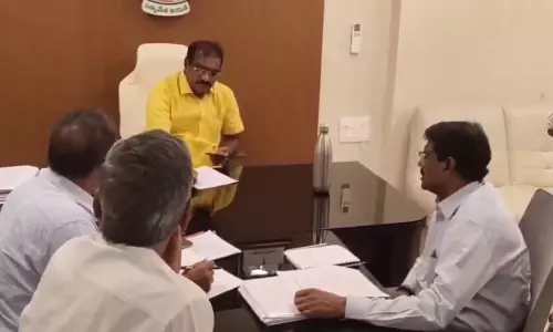 Nimmala Unhappy With Delay in Veligonda Project Works