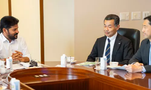 Revanth Invites Japanese Companies To Telangana Revanth Invites Japanese Companies To Telangana