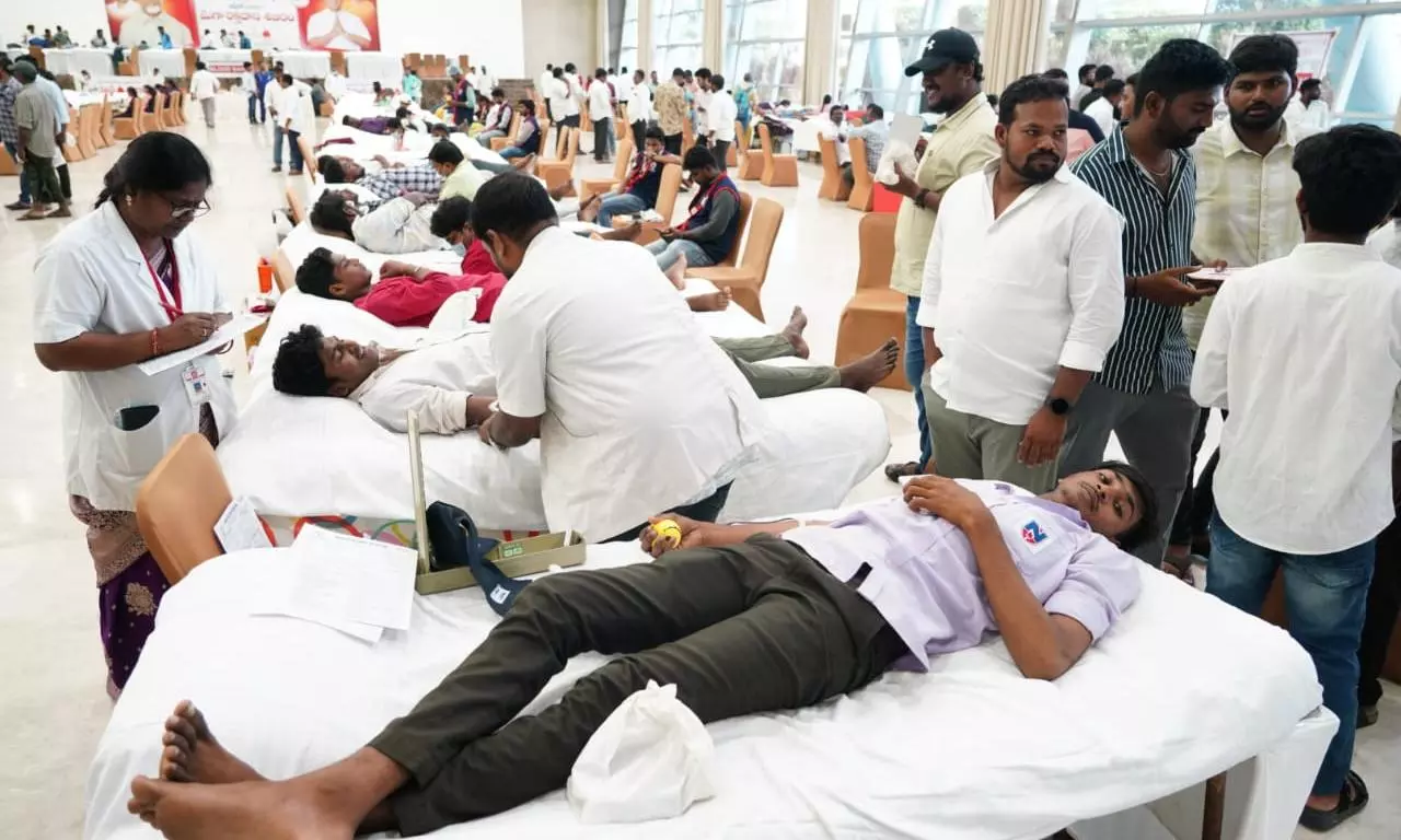 Record-breaking Blood Donation Drive Marks Vemireddy’s Birthday