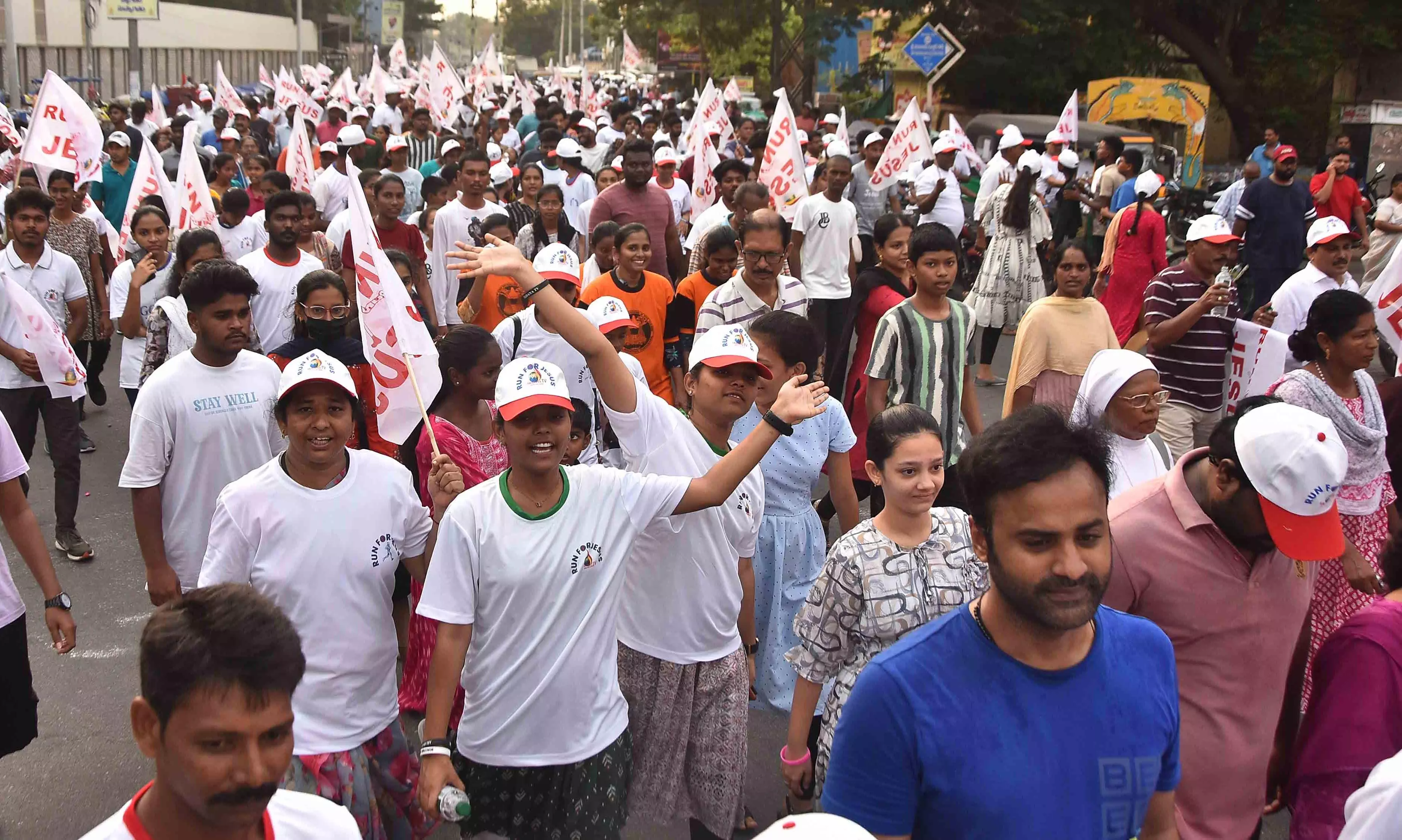 ‘Run For Jesus’ Held With Devotion