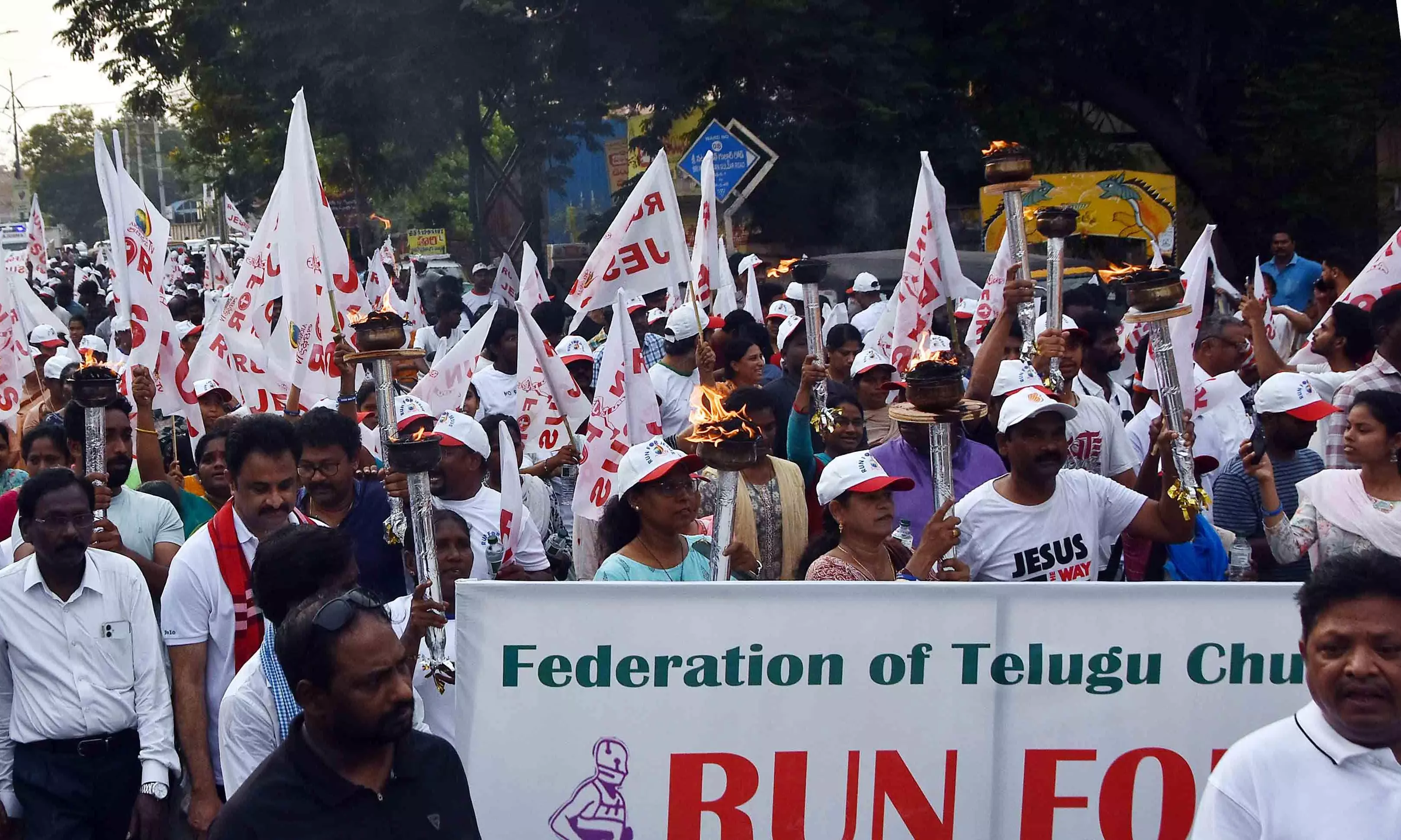 ‘Run For Jesus’ Held With Devotion