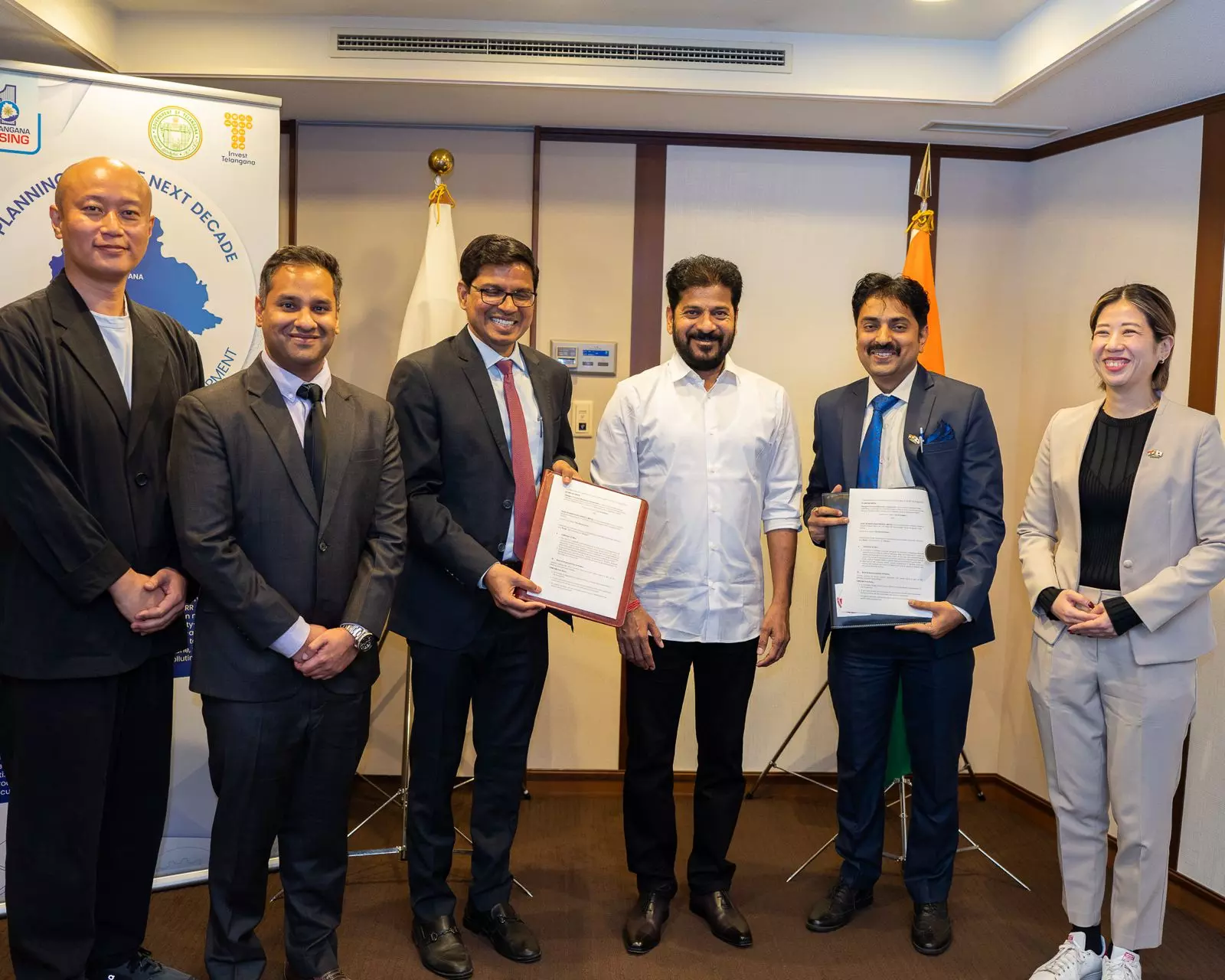 Telangana Delegation Signs MoU With Top Manpower Companies in Tokyo