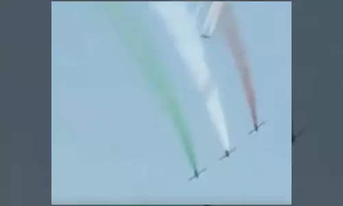 IAF Team Enchants Ranchi Audience With Spectacular Air Show