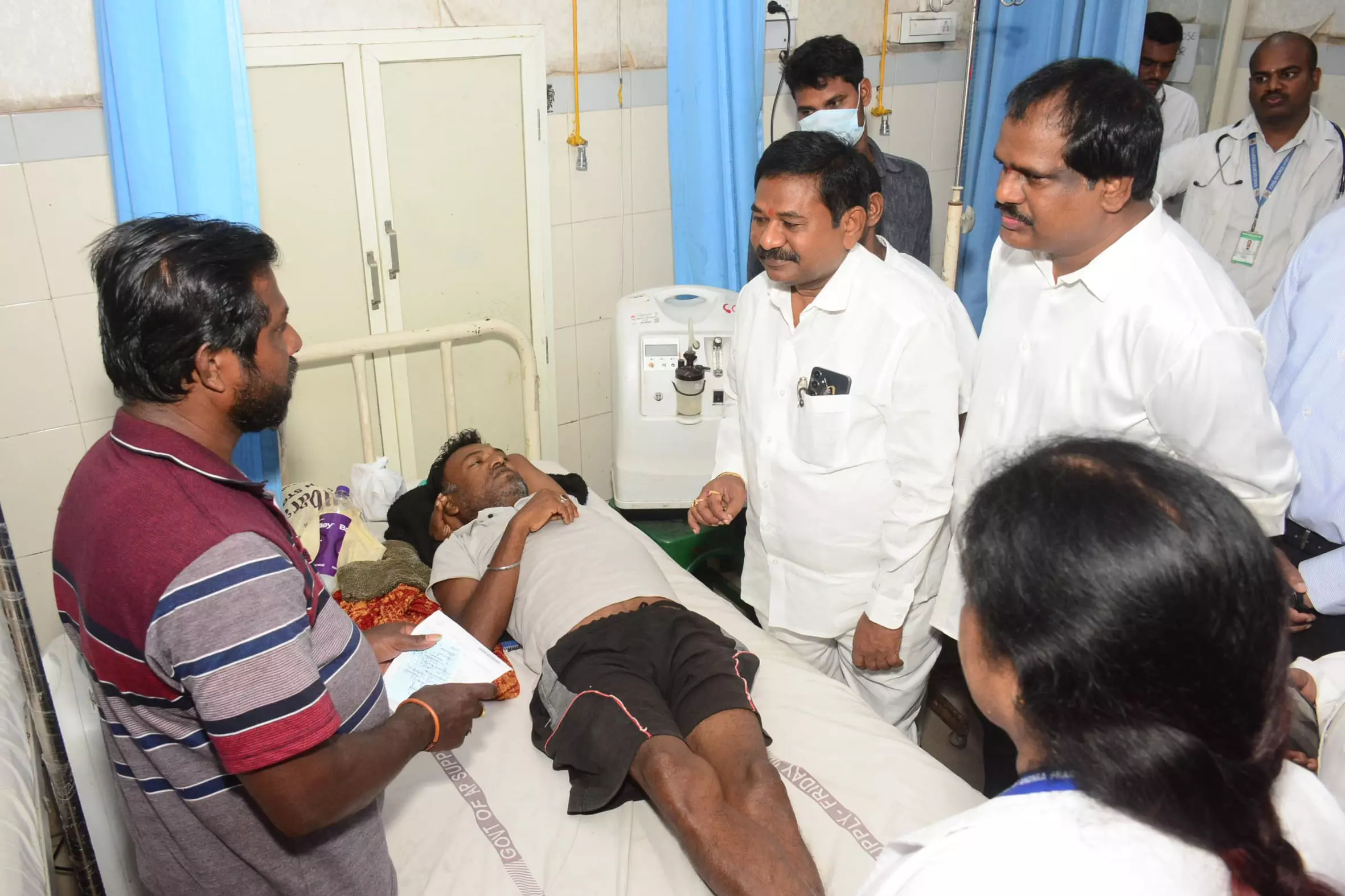 Minister Dola Holds Surprise Inspection at KGH