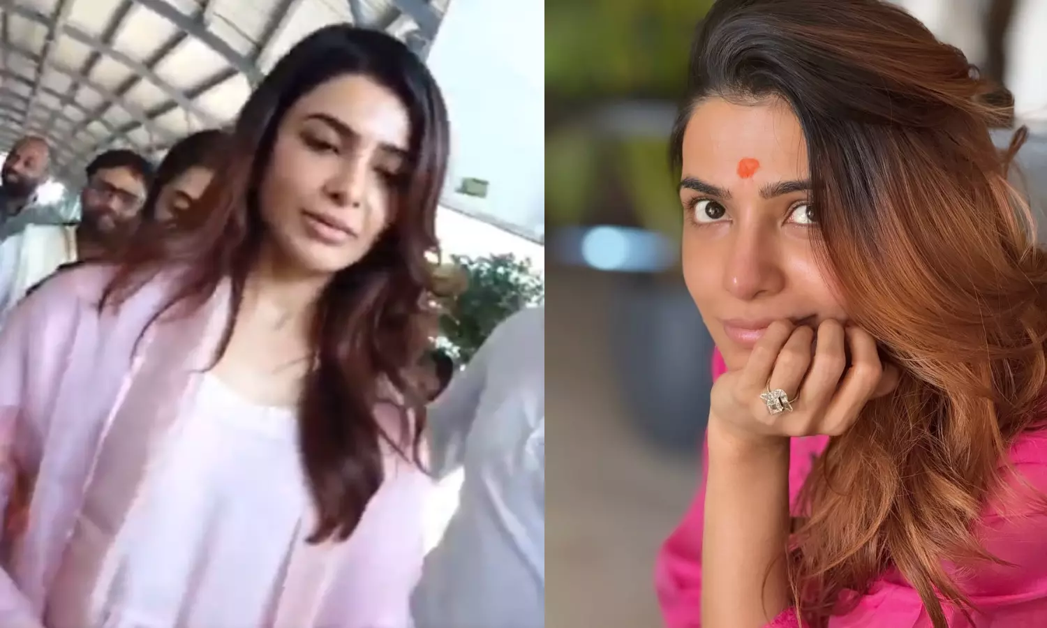 Samantha Visits Tirumala with Raj Nidimoru, Videos Go Viral