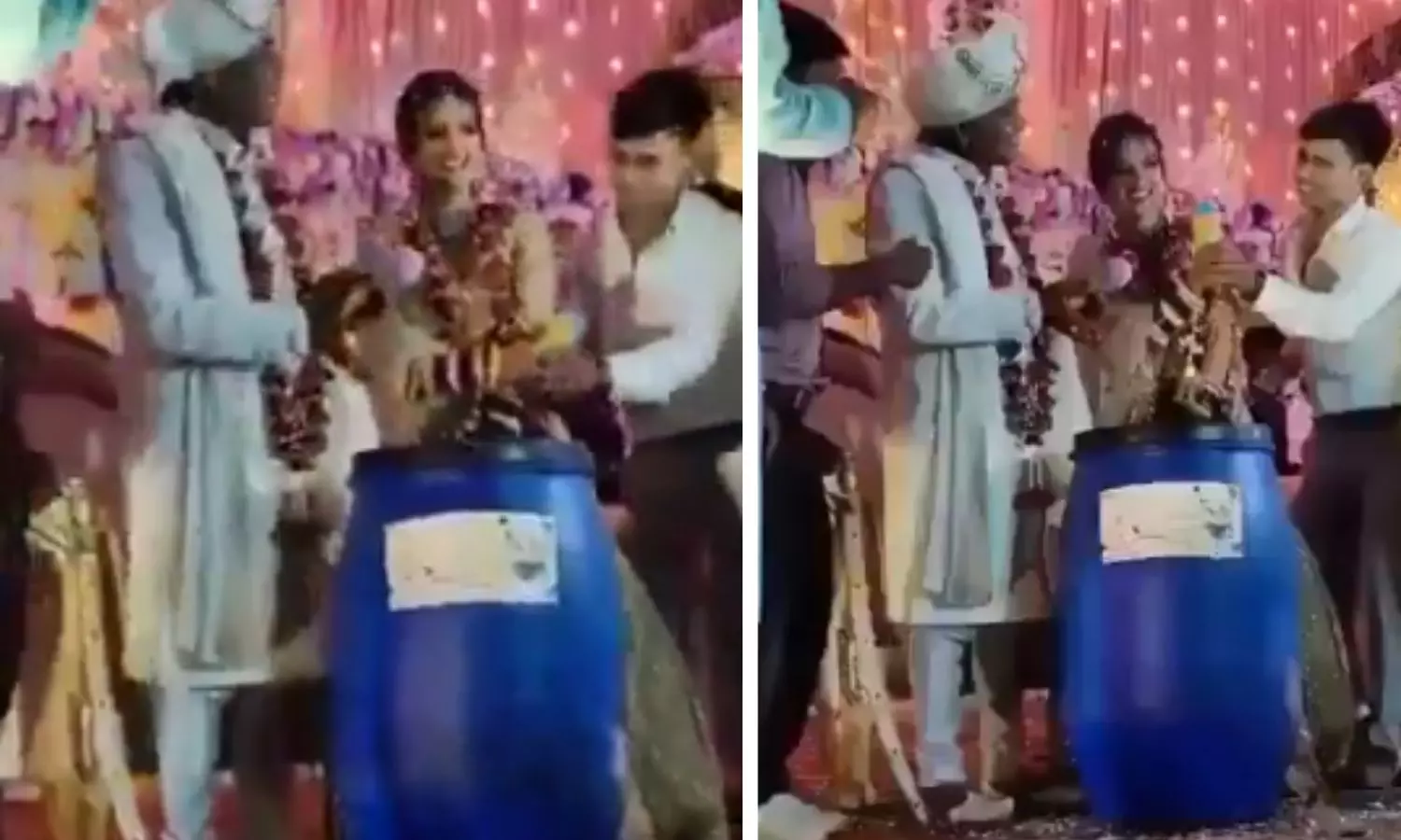Wedding Guests Gift Drum in Murder Case Joke, Video Sparks Outrage in UP