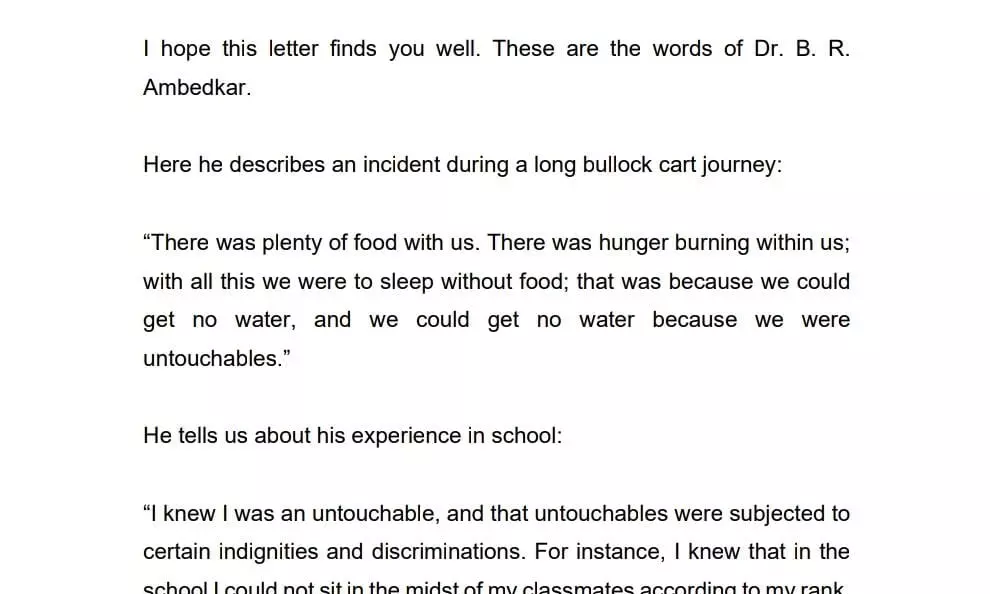 Rahul asks Revanth to get Rohith Vemula law