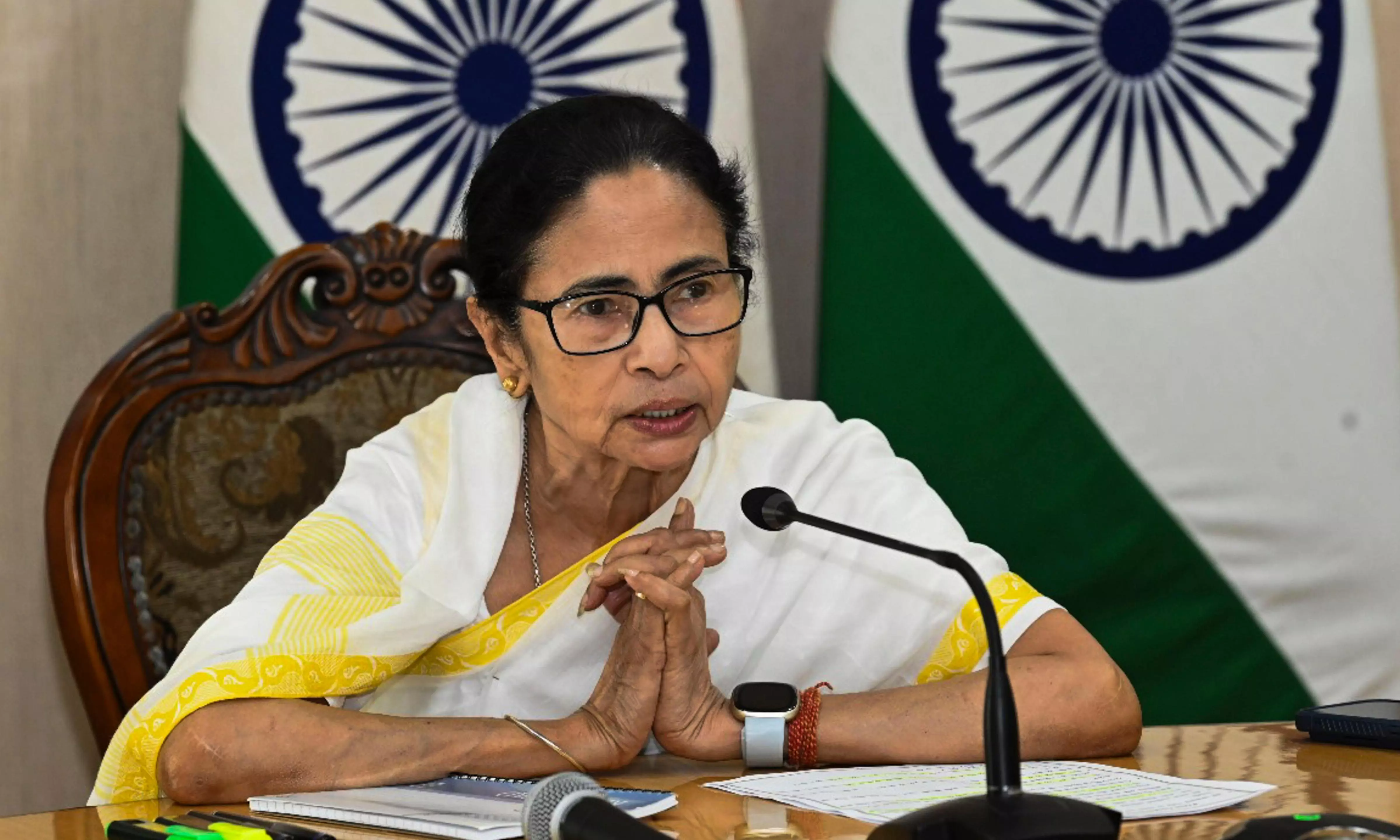 Mamata Banerjee Lays Foundation Of 1,600 MW Thermal Power Plant At Salboni