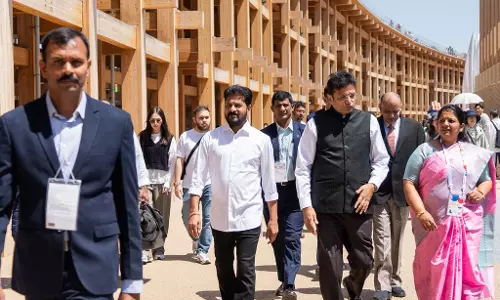 Revanth Reddy Unveils Telangana Zone At Osaka Expo