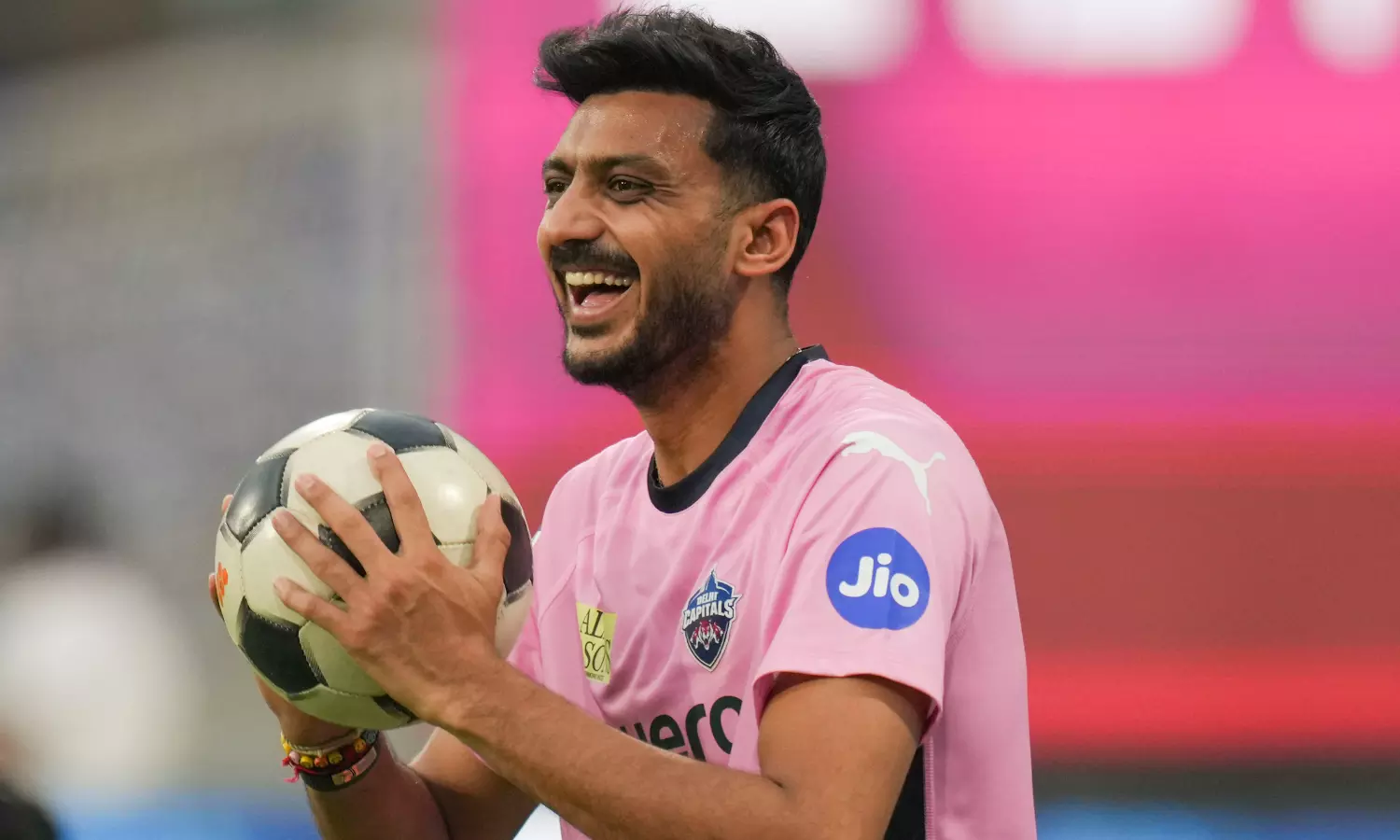 IPL 2025: Axar Patel Interaction With Robo Dog Champak goes viral