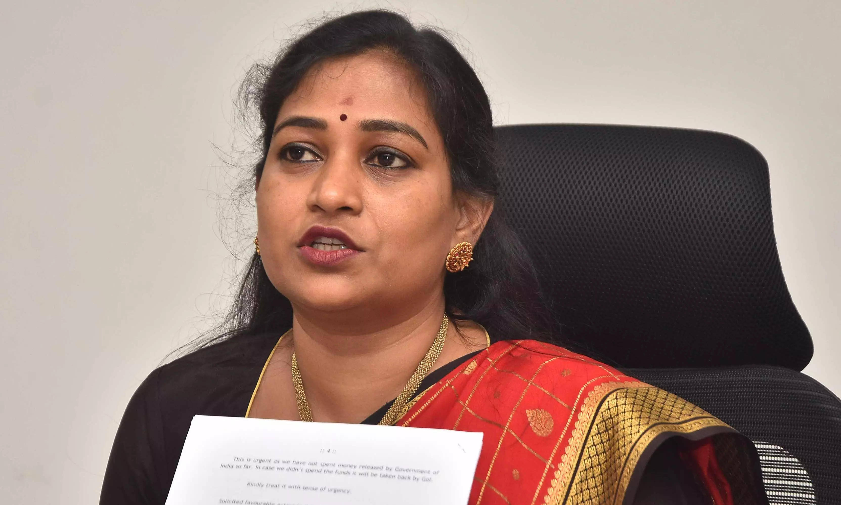 Minister Anitha Not Happy With Functioning Of Fire Officers